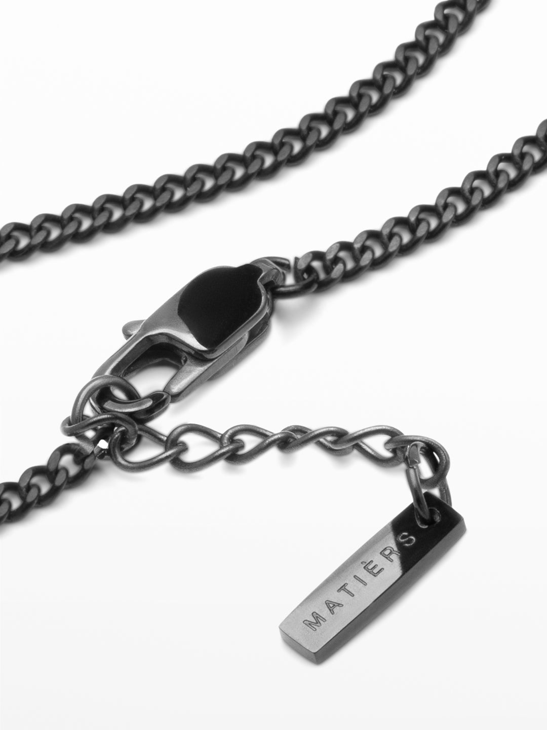 Link Necklace Black
