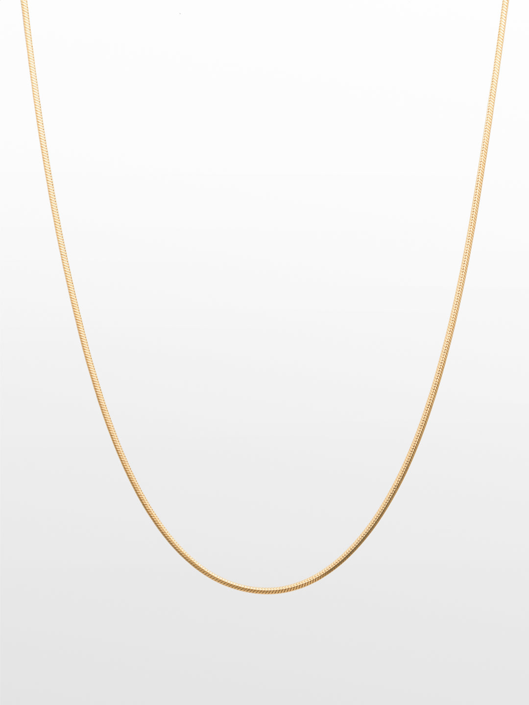Square Necklace Gold