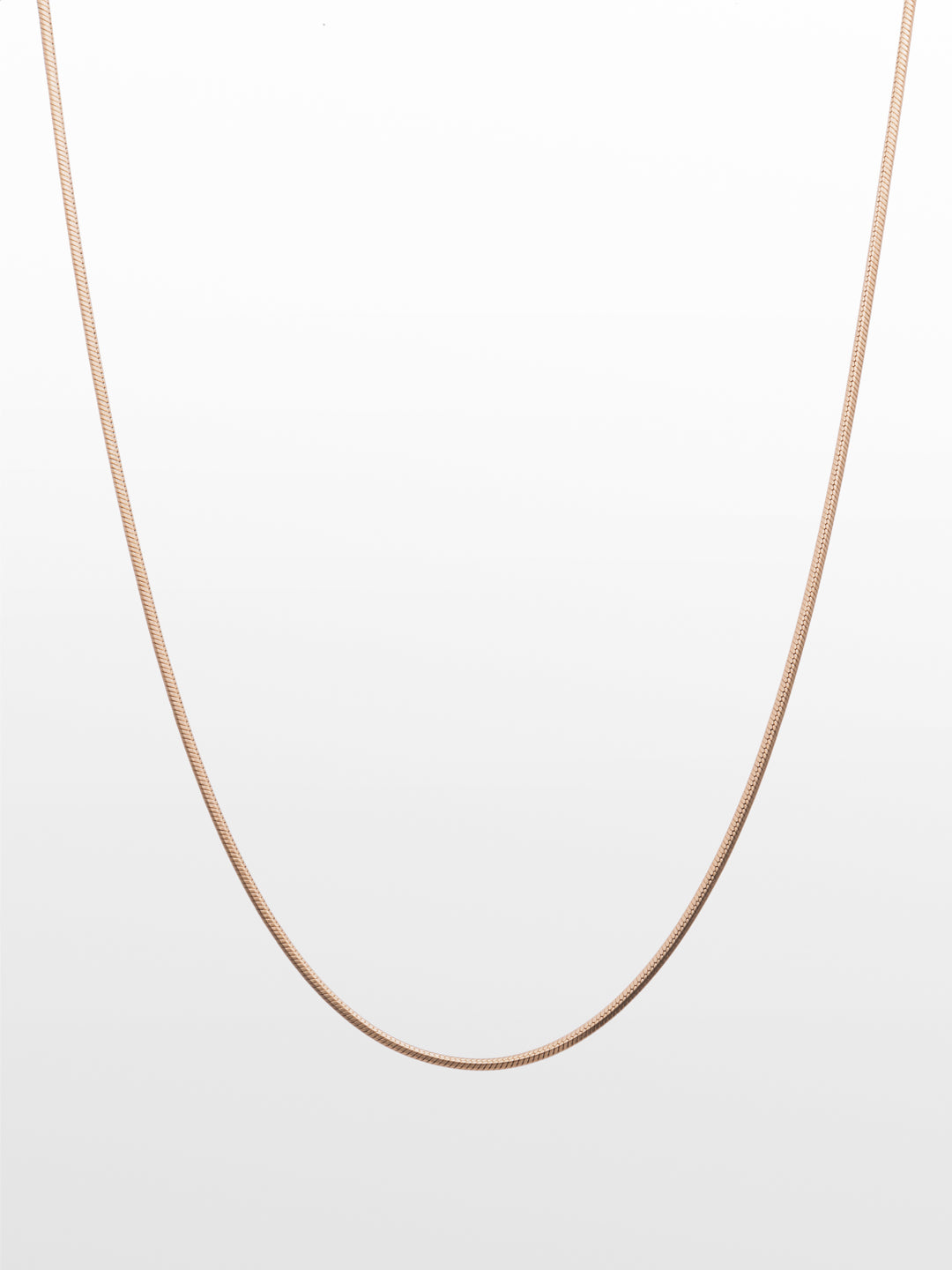 Square Necklace Rose Gold